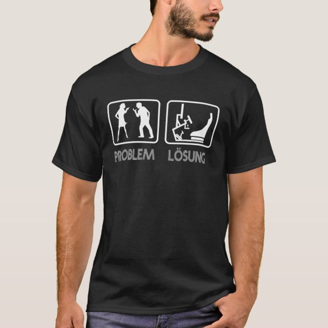 SimRacing  Problem and Solution Gaming and Racing  T-Shirt (Front)