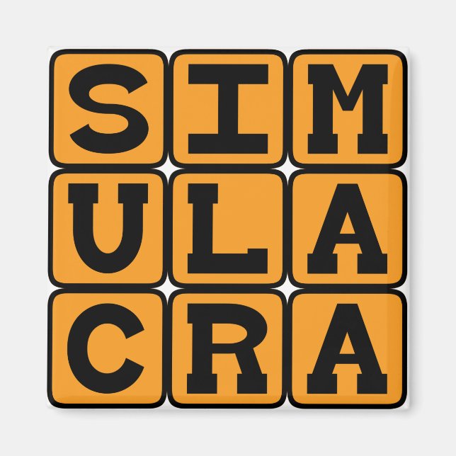 Simulacra, Representation of Something Magnet (Front)