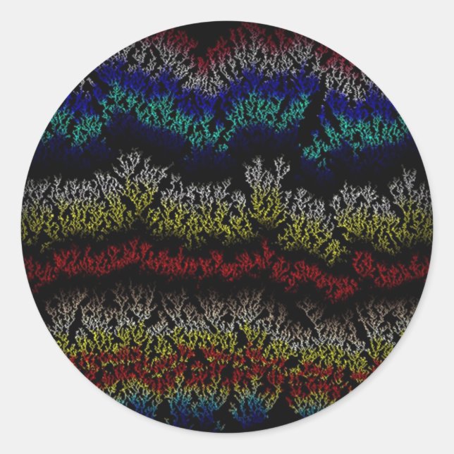 Simulated Coral Growth Sticker (Front)