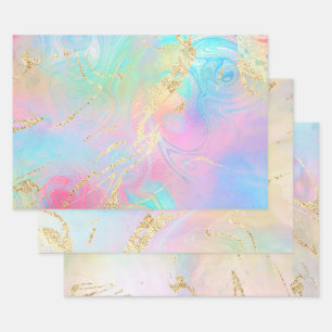 simulated foil details abstract elegant wrapping paper sheet