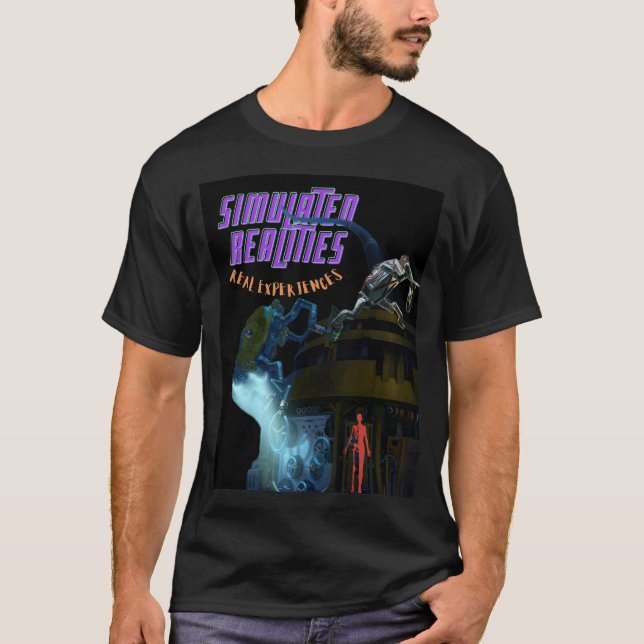 Simulated Realities Real Experiences Matrix T-Shirt (Front)