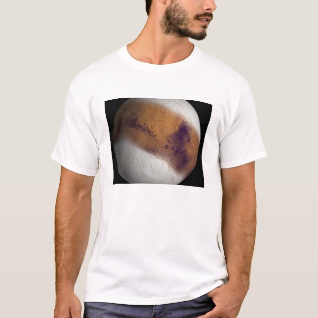 Simulated view of Mars T-Shirt (Front)