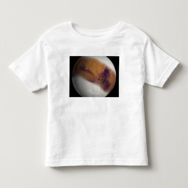 Simulated view of Mars Toddler T-shirt (Front)