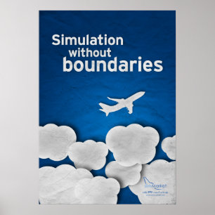 Simulation without boundaries poster