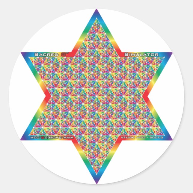 Simulator Classic Round Sticker (Front)