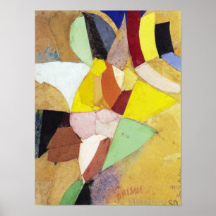 Simultaneous Solar Prisms Sonia Delaunay Poster