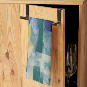 Simultaneous Window 1912 by Robert Delaunay Kitchen Towel