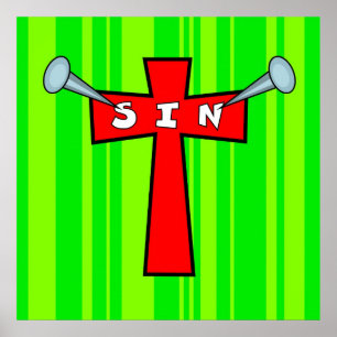 Sin and Cross Poster