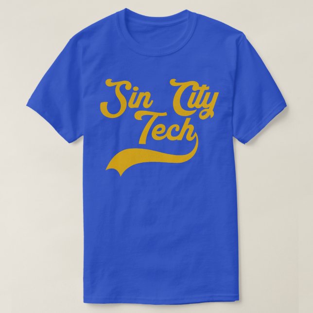 Sin City Tech T-Shirt (Design Front)