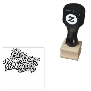 Sin had me looking like a goofy  rubber stamp
