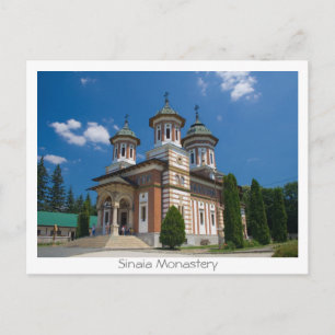 Sinaia Monastery Postcard