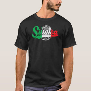 Sinaloa Mexico Aguila Mexicana Colores Mexicanos 2 T-Shirt