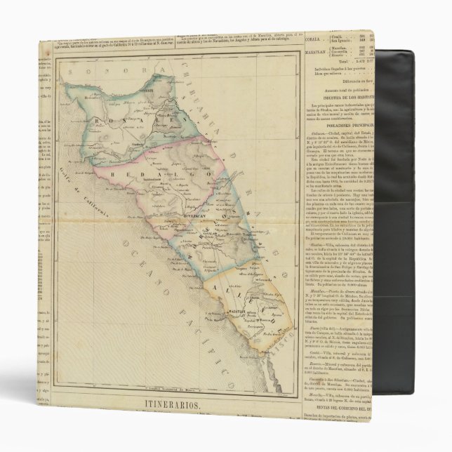 Sinaloa, Mexico Binder (Front/Inside)