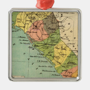 Sinaloa, Mexico Metal Ornament