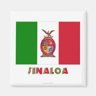 Sinaloa Unofficial Flag Magnet