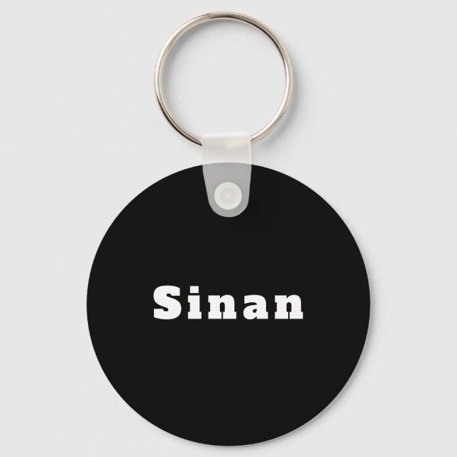 Sinan Keychain (Front)