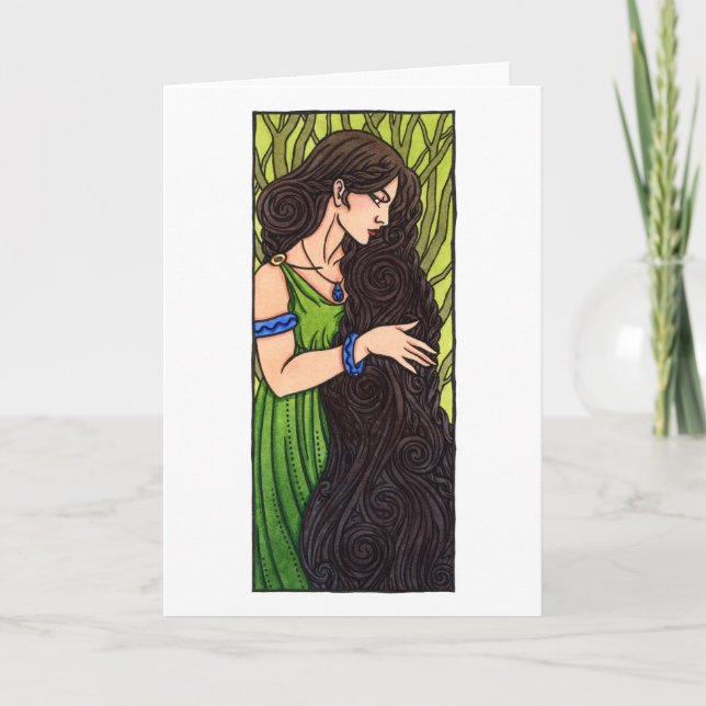 Sinann Greeting Card (Front)