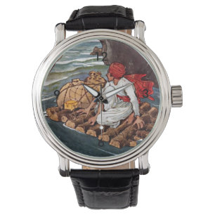 Sinbad the Sailor Shipwreck Treasure Aladdin Boy Watch