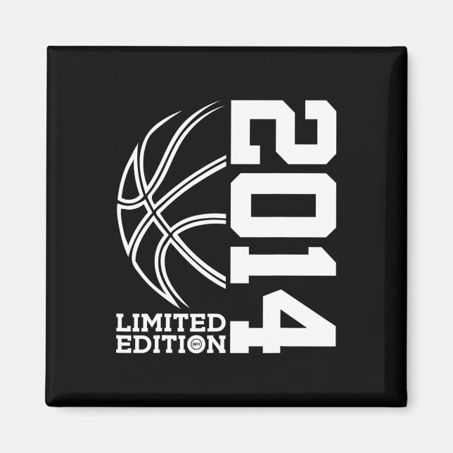 Since 2014 Birthday Bysketbyll Limited Edition 201 Magnet (Front)