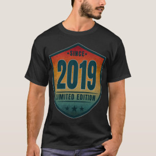 Since 2019 Limited Edition Vintage Retro Sunset  T-Shirt