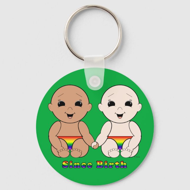 Since Birth 8r Keychain (Front)