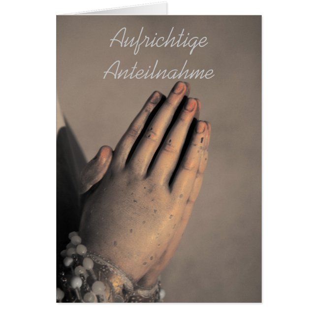 sincere sympathy (Front)