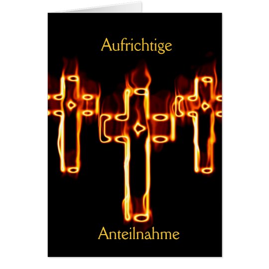 Sincere sympathy card
