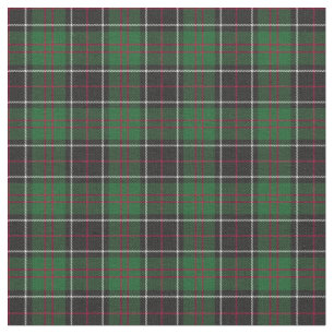 Sinclair Clan Hunting Tartan Variant Plaid Fabric