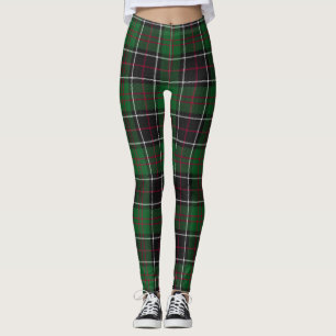 Sinclair Clan Hunting Tartan Variant Plaid Leggings