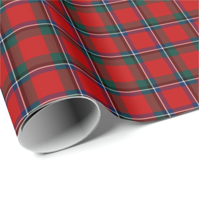 Sinclair Clan Tartan Wrapping Paper (Roll Corner)
