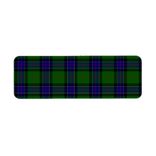 Sinclair tartan bleu vert plaid