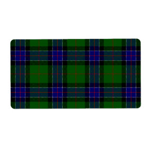 Sinclair tartan bleu vert plaid