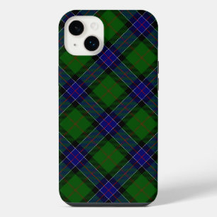Sinclair tartan blue green plaid iPhone 14 plus case