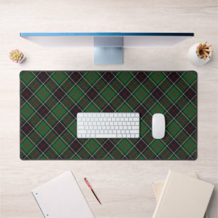 Sinclair Tartan Scottish Plaid Pattern Desk Mat