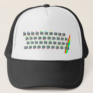 Sinclair ZX Spectrum Keyboard Keys Trucker Hat