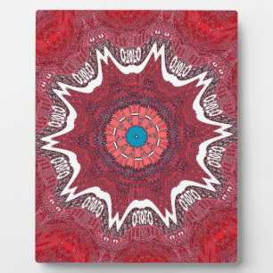 Sindhi Ethnic Tribal Pattern Art Print Plaque