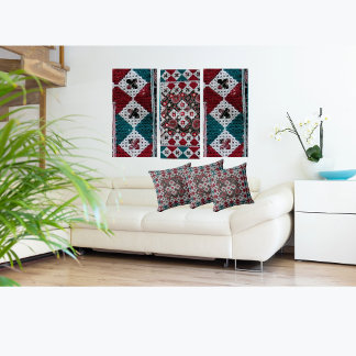 Sindhi traditionnel / Baloutchi / Oreiller indien