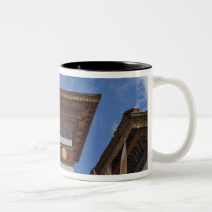 Sindokha Dzong, Dochu La Pass Two-Tone Coffee Mug