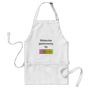 Sindre periodic table name apron