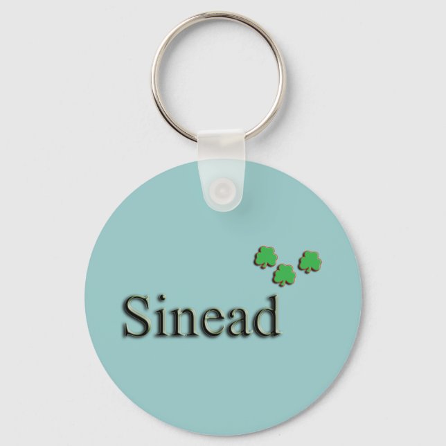 Sinead Irish Name Keychain (Front)
