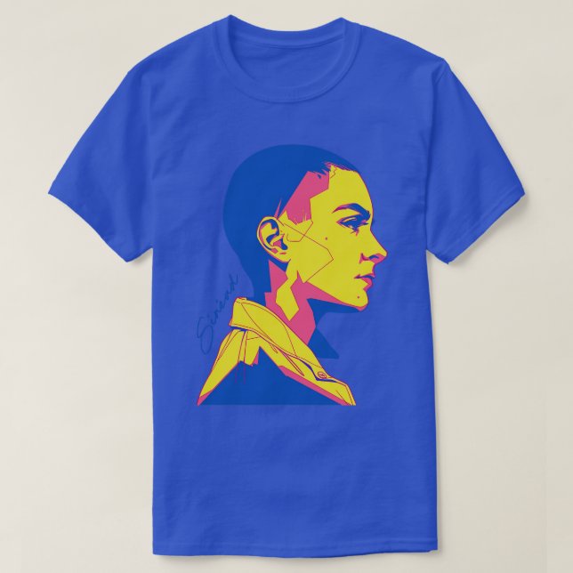 Sinead OConnor Fan Art T-Shirt (Design Front)