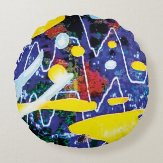 Sines KC image Round Pillow
