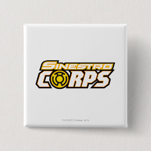 Sinestro Corps 2 Inch Square Button