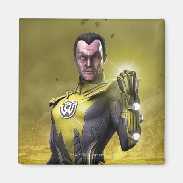 Sinestro Magnet (Front)