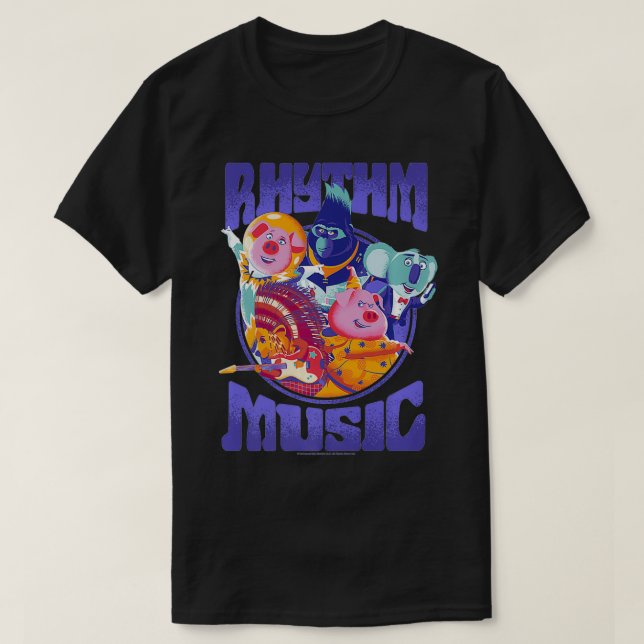 Sing 2 Rhythm And Music Group Poster Premium  T-Shirt (Design Front)