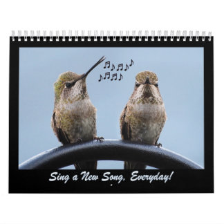 Sing A New Song Everyday Calendar