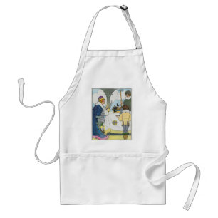 Sing a Song of Sixpence Mother Goose Nursery Rhyme Standard Apron