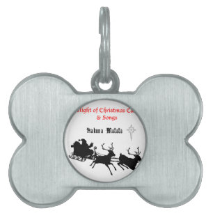 Sing Along Christmas – Carols & Festive Joy Pet ID Tag