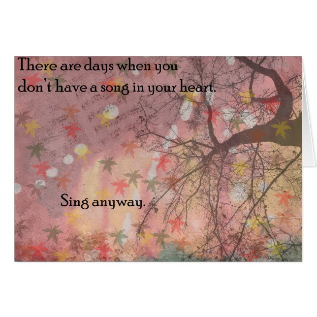 Sing Anyway (Front Horizontal)