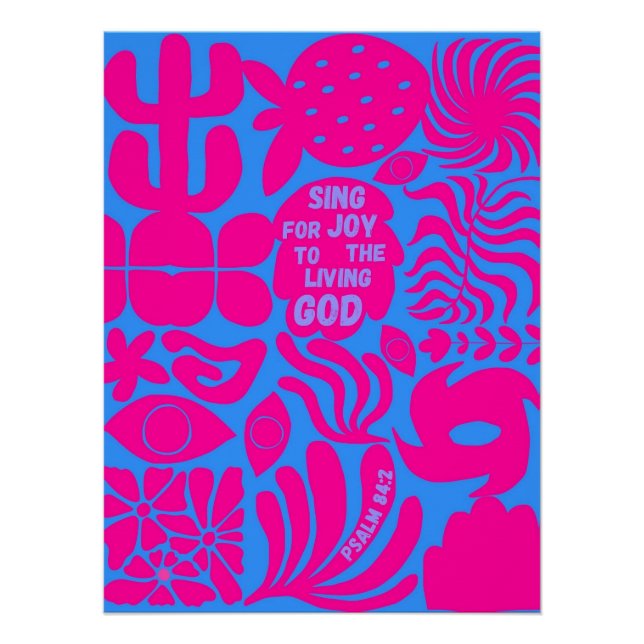 Sing For Joy to The Living God  Poster (Front)